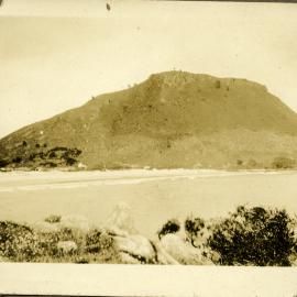 Mauao from Ocean Beach 1929-30