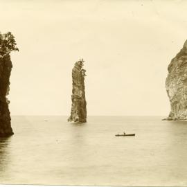 Rocks at Mayor Island c 1920s