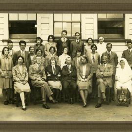 Staff, Tauranga District High School 1930 (Ams 234)