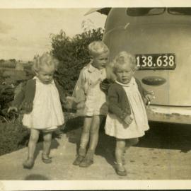 Skinner children, Katikati WWII