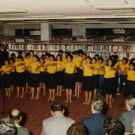 Tauranga Library Tukutuku Panels Blessing - Te Kura Kaupapa o Otepou 1993