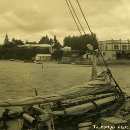 Triangle Building, The Strand Tauranga c 1912