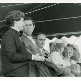 Official party at Baycourt opening 1983