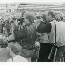 Opening of Baycourt 1983