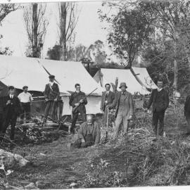 Railway survey camp c. 1910