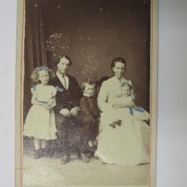 Unidentified Family 
(Caption: Unidentified family)