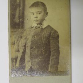 Unidentified boy 
(Caption: Unidentified boy)