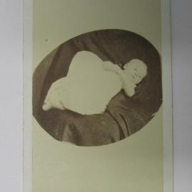 Unidentified baby 
(Caption: Unidentified child)