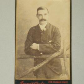 Unknown young man 
(Caption: Unknown man)