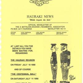 Hauraki News (No 10), March 1998