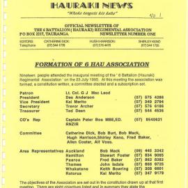 Hauraki News (No 01), 1995
