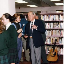 Attendees of the Tauranga Library tukutuku panels unveiling as part of Women's suffrage