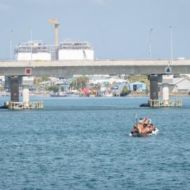 Tākitimu being paddled