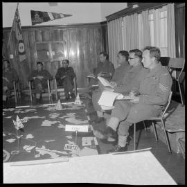 Officers and N.C.O's of the Hauraki Regiment