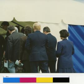 Dignataries at the opening of Waikareao Expressway