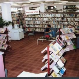 Tauranga Library ground floor 1990s