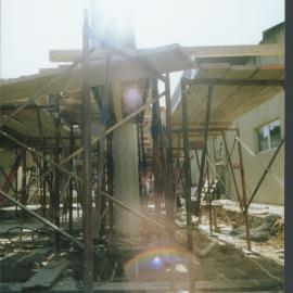 Tauranga Library under construction 1988, number 8