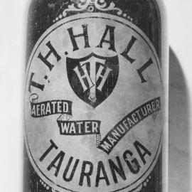 Bottle from T. H. Hall's aerated water factory