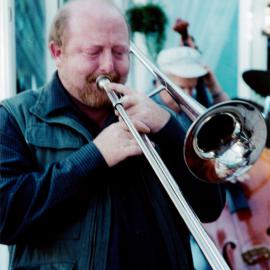 39th National Jazz Festival Tombon player Paul Sanders in 2001