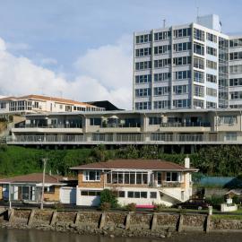 View of buildings on 1 Elizabeth Street from a distance