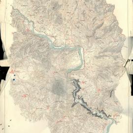 WWI era captured Greek Map 