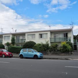 Willow Street frontage and corner with Park Street in Tauranga 2018 