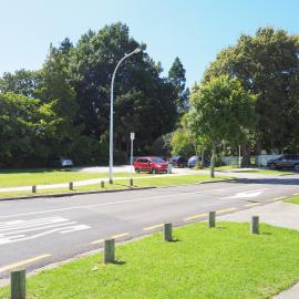 Mission Street looking East from Chapel Street in Tauranga 2018