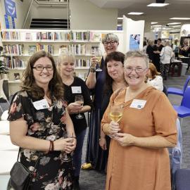 L-R: Meika Neels, Lisa Reynolds, Lynne Marsh, Debbie Bull & Chris Liddicoat