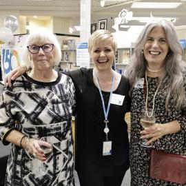 L-R: Diane Taggart, Hanna Peters & Peggy McConnell