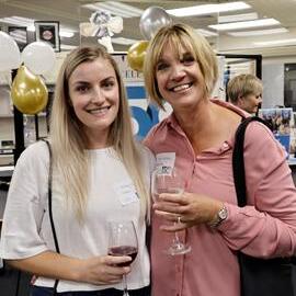 L-R: Mother & Daughter Ex-Library Duo - Melany Pugh & Julie Dunphy
