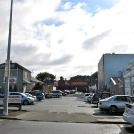 Facing Hamilton Street car parking space Tauranga