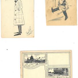 Sketches by Herbert Glasspool (WWI)