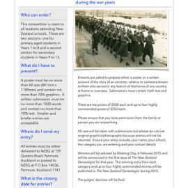 WHAT DID YOU DO IN THE WAR, GRANDY?