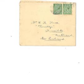 WWI Letter 1916 March 26 Graham Cedric to sister Hilda