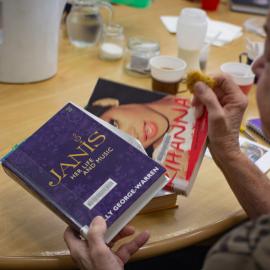 Mount Library book club