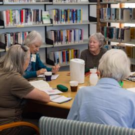 Mount Library book club