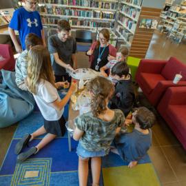 Pāpāmoa Library, teen time