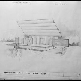 Mount Soundshell, sketch, reproduction