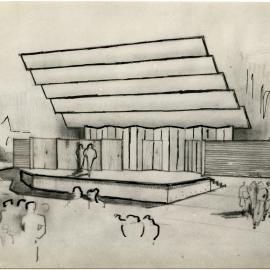 Mount Soundshell, sketch, reproduction