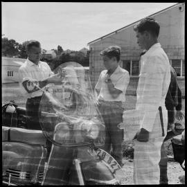 Motorcycling school, A. Dean and D. Allo. 