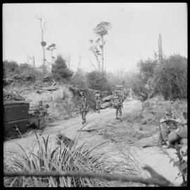 Army exercise at Hauraki Regiment