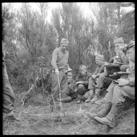 Army exercise at Hauraki Regiment