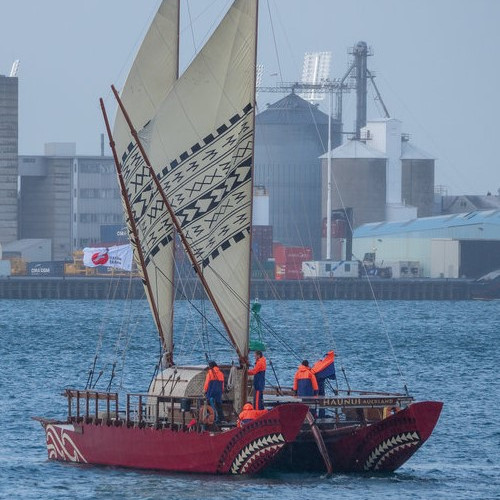 Waka Hourua, a model