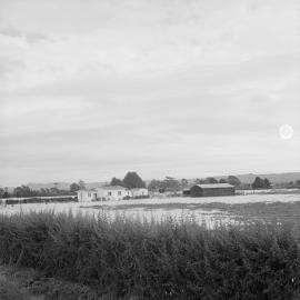 Flood waters