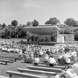 Governor-General at Tauranga Soundshell, Feb 1962