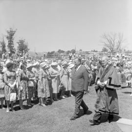 Governor-General's Visit, Leaving Soundshell after Civic Reception