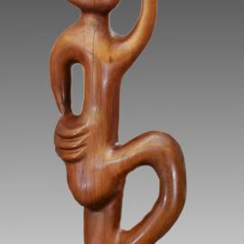 Raurangi carving: Mount Maunganui Library