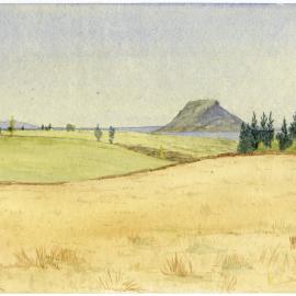 Mauao and Tūhua (Mayor Island) from Ōtūmoetai, Tauranga