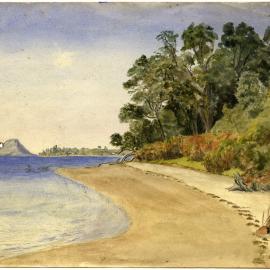 Beach at Waikareao Estuary, Tauranga