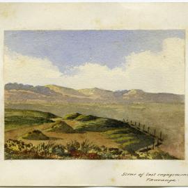 Scene of last engagement at Tauranga